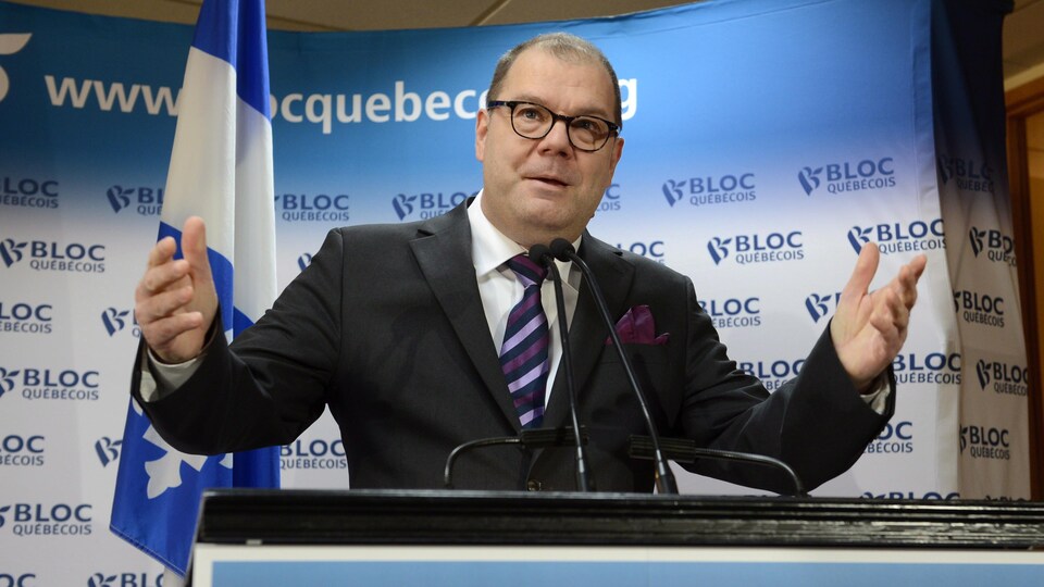 Mario Beaulieu, chef intérimaire du Bloc québécois.