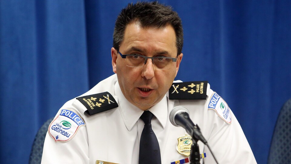 Mario Harel, ex-chef du Service de police de la Ville de Gatineau.