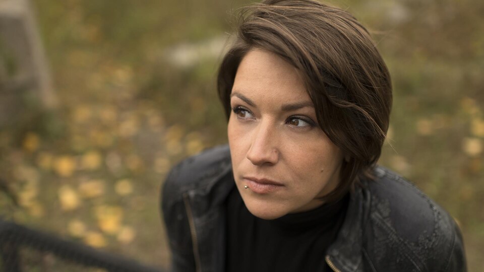 La poète Marjolaine Beauchamp