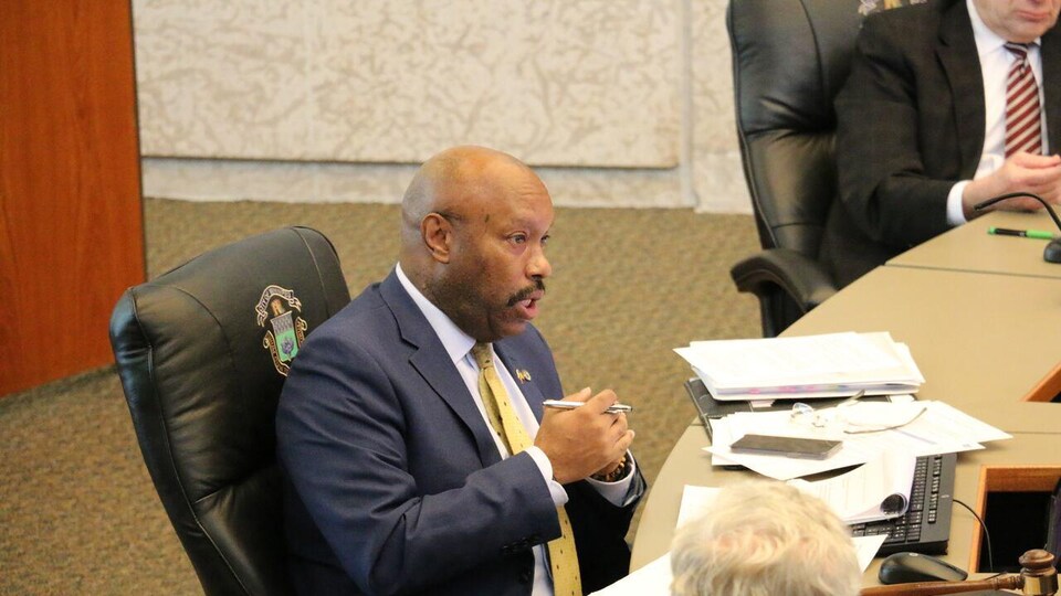 Le conseiller municipal de Winnipeg, Markus Chambers.