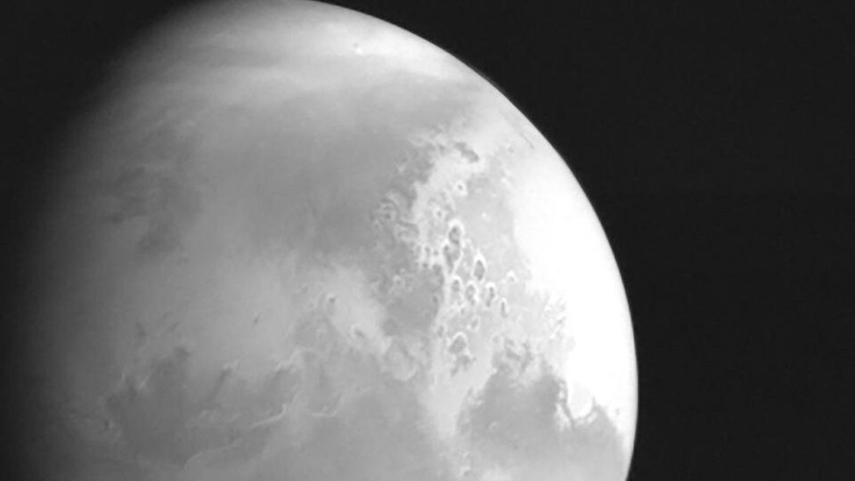 Image de la planète Mars.