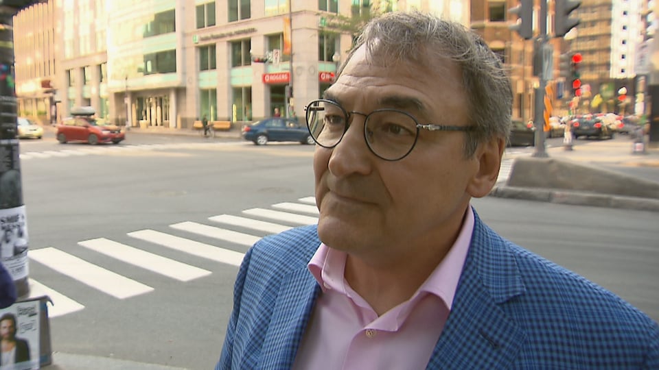 Martin Cauchon, propriétaire de Capitales Médias lors d'une entrevue le 4 juillet 2018