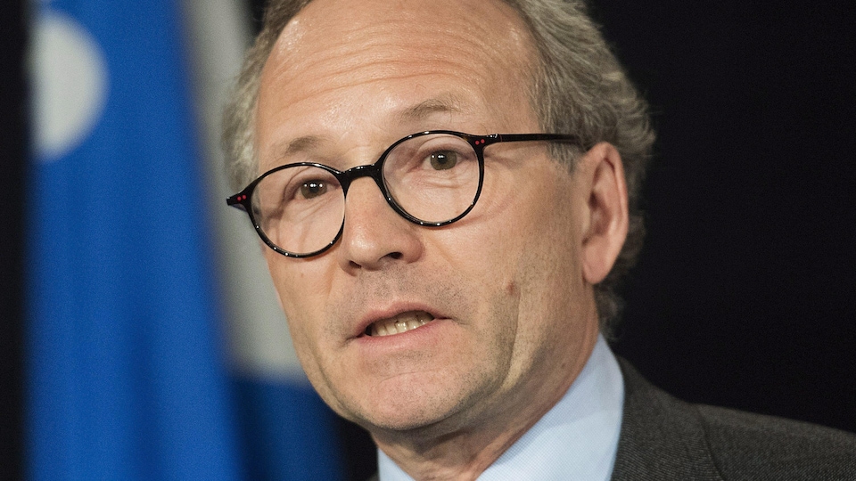 Le ministre de la Sécurité publique et des Affaires municipales du Québec, Martin Coiteux.