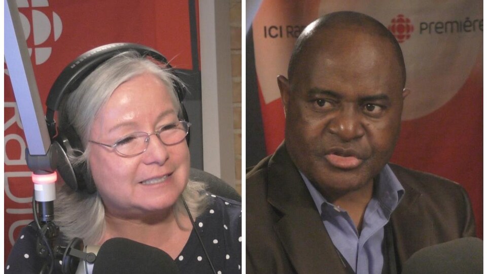 Martine Bordeleau et M. Assoumou