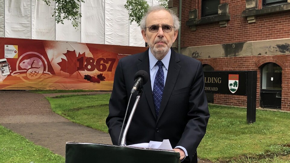Marvin Bernstein, défenseur indépendant des enfants et de la jeunesse de l'Île-du-Prince-Édouard, en juin 2020.