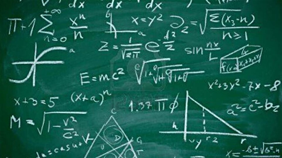 Formules mathématiques.