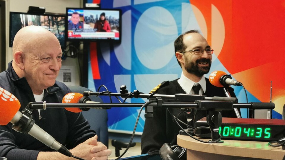 Bruno Simard et Mathieu Barrette.