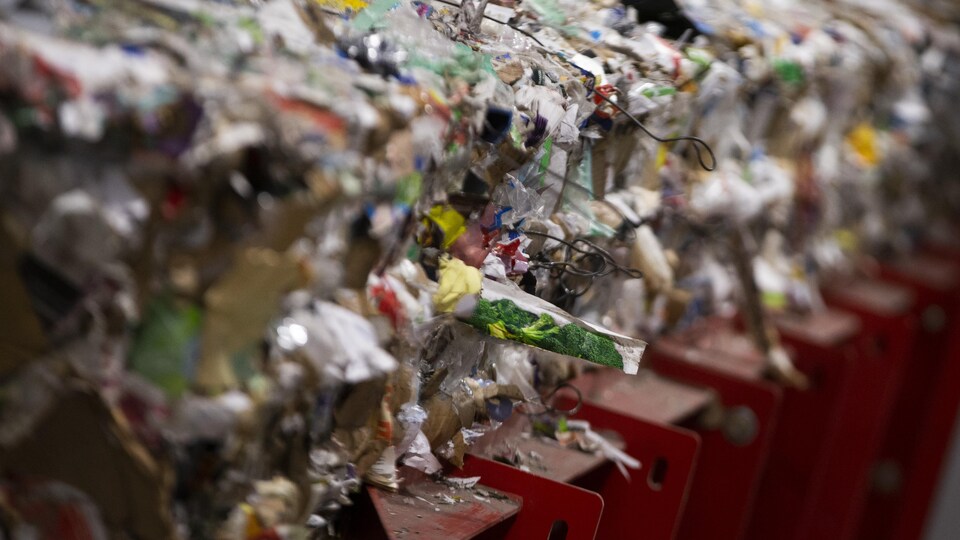 Des matières recyclables.