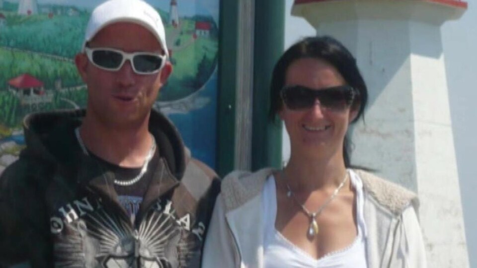 Photo d'archives de Maxime Labrecque et d'Isabelle Lavoie