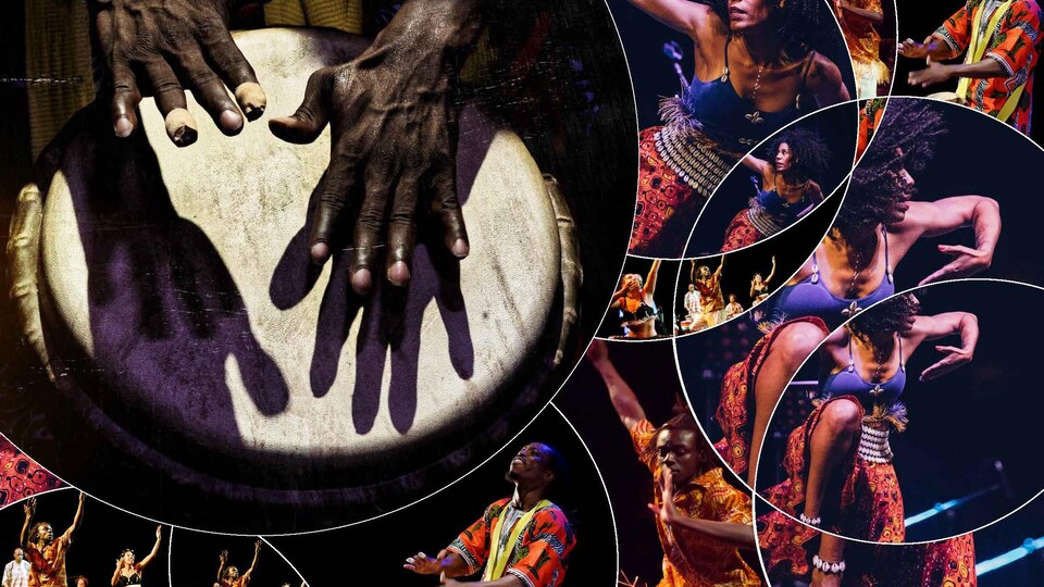 Un montage de photos présentant de la danse néo-traditionnelle.
