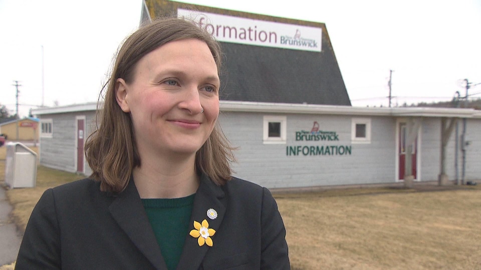 Megan Mitton à Aulac le 14 avril 2019.