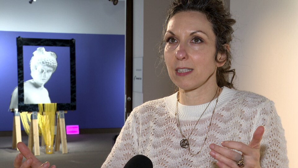 La directrice générale du Musée du Bas-Saint-Laurent, Mélanie Girard