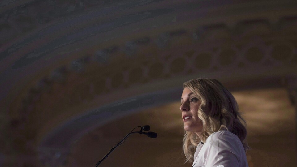 Mélanie Joly, ministre du Tourisme, des Langues officielles et de la Francophonie