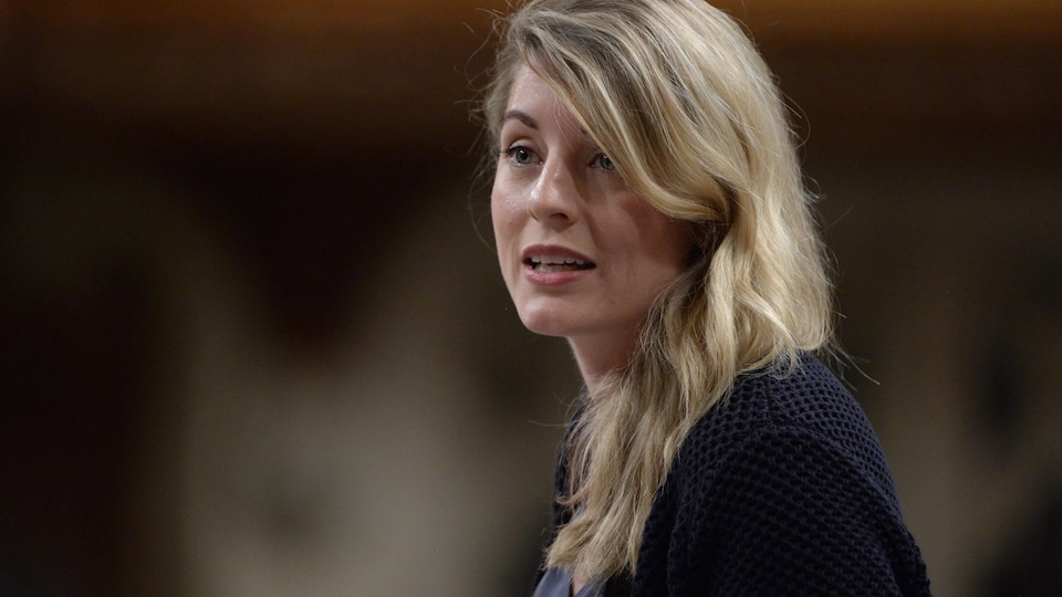 La ministre du Patrimoine canadien, Mélanie Joly