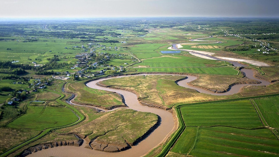 La rivière Memramcook.