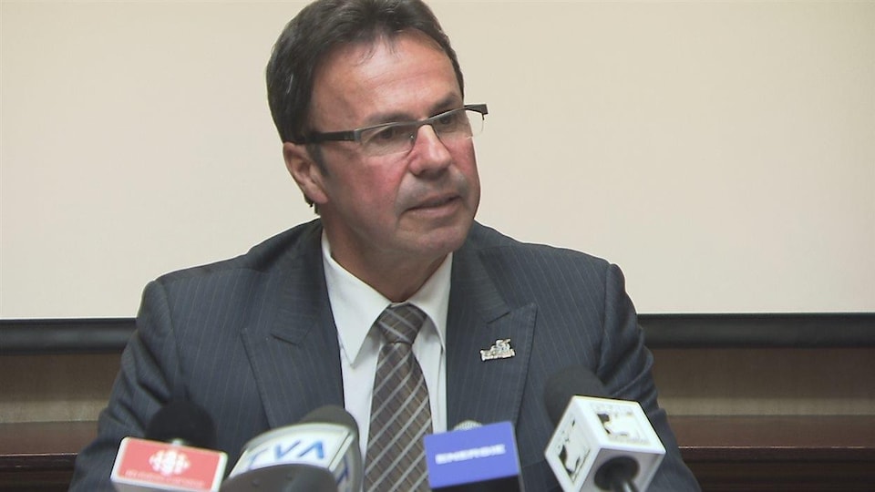 Le maire de Shawinigan, Michel Angers