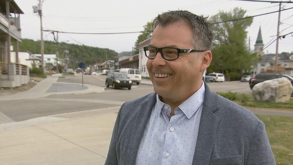 Le maire de La Malbaie, Michel Couturier