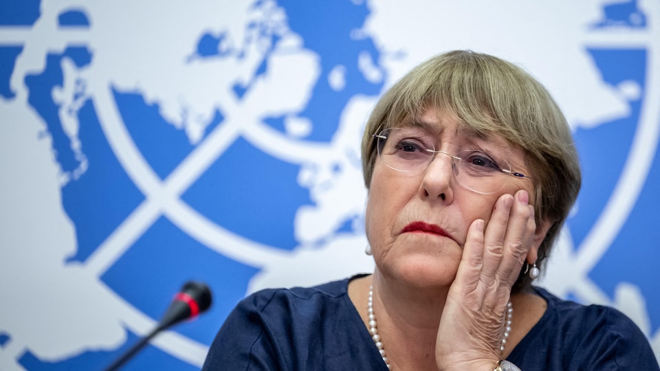 La haute-commissaire des Nations unies aux droits de la personne  Michelle Bachelet