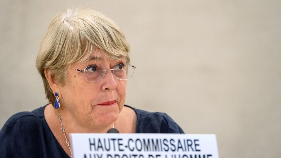 Michelle Bachelet, haute-commissaire de l'ONU aux droits de l'homme.