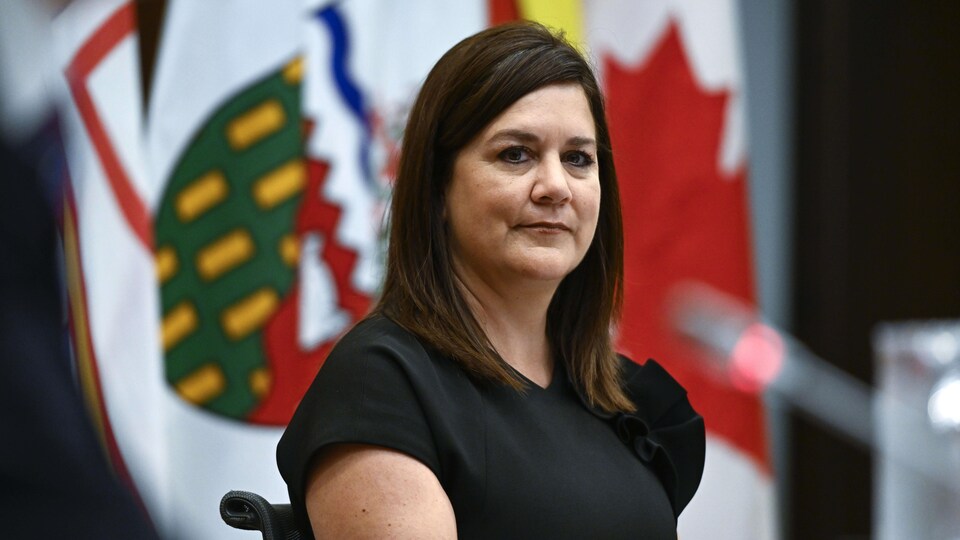 Michelle O'Bonsawin devant un comité parlementaire à Ottawa.