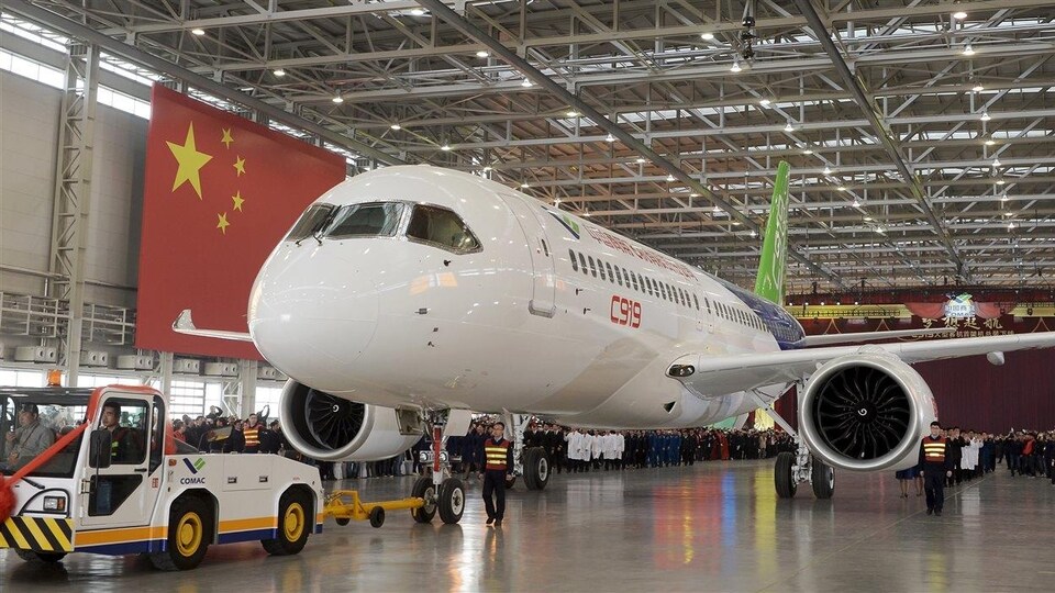 Le C919 est un avion de ligne chinois.