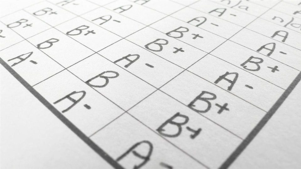 Un bulletin scolaire