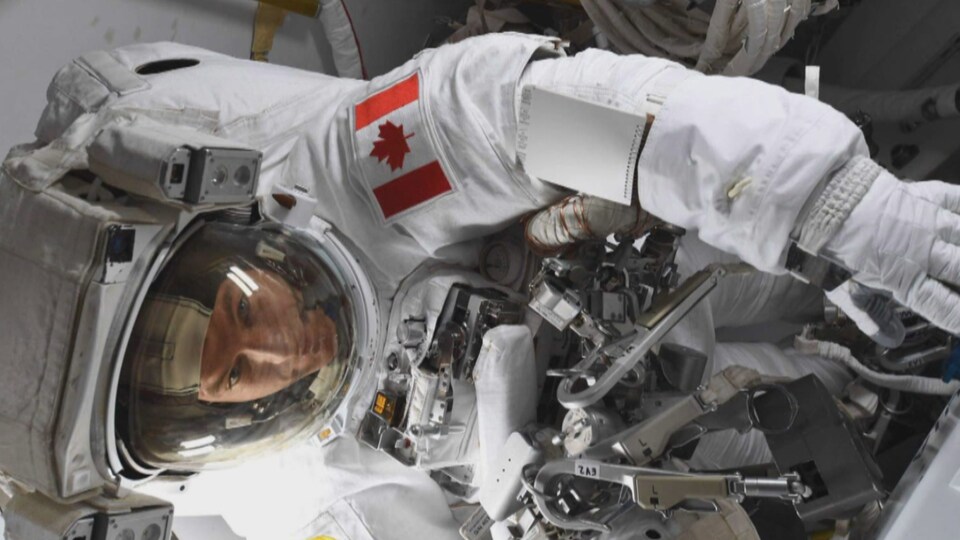 L'astronaute canadien David Saint-Jacques