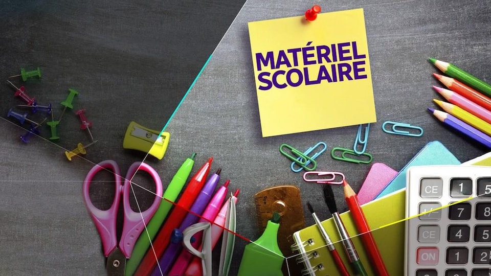 Photo d'accessoires scolaires