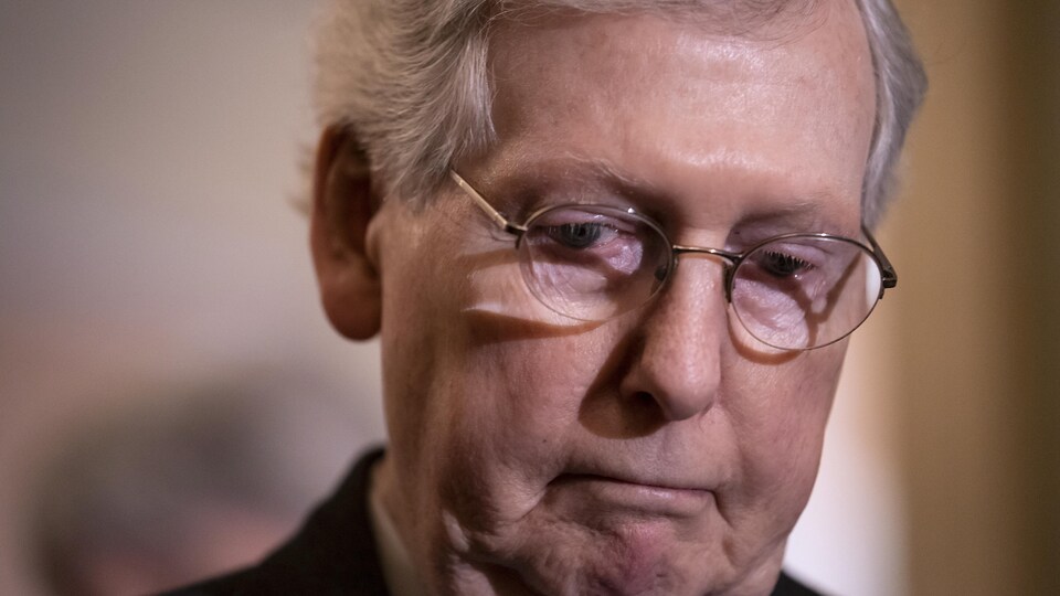 Le leader de la majorité au Sénat, Mitch McConnell