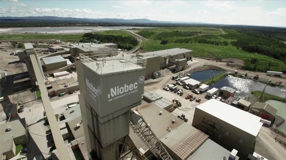 Mine Niobec à Saint-Honoré