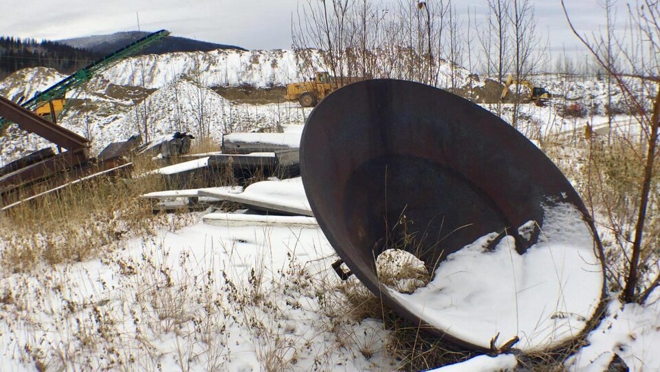 Le claim minier de Darrell Carey à Dawson City