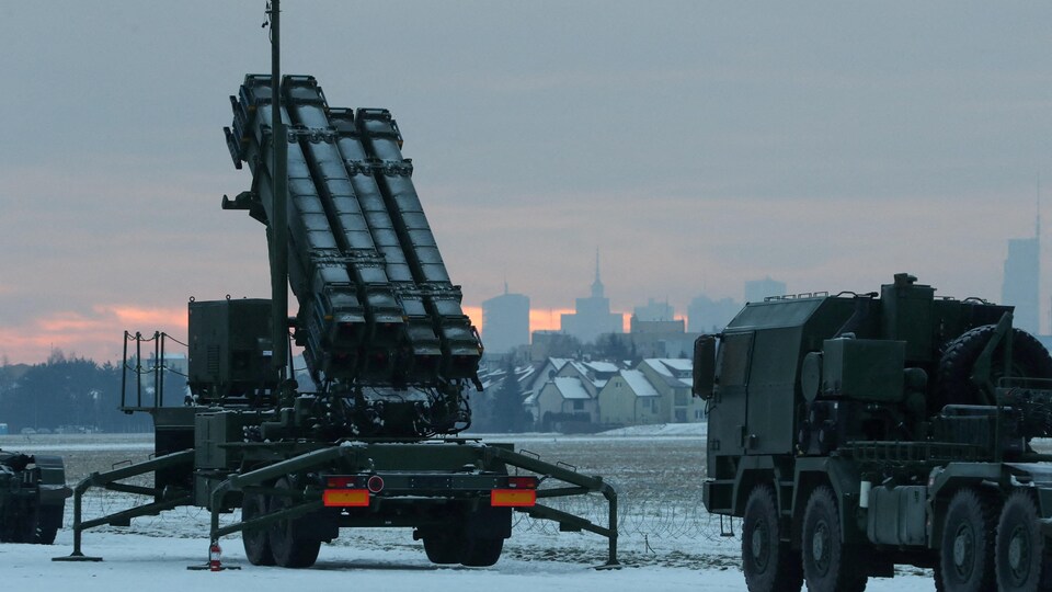 Une batterie de défense aérienne Patriot.
