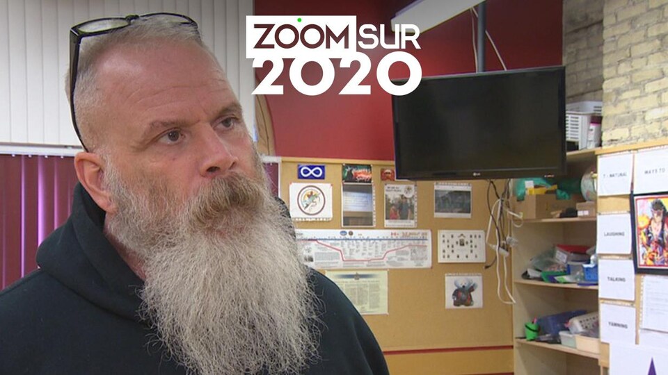 Mitch Bourbonnière en gros plan