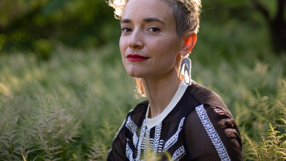 Portrait d'une femme. 