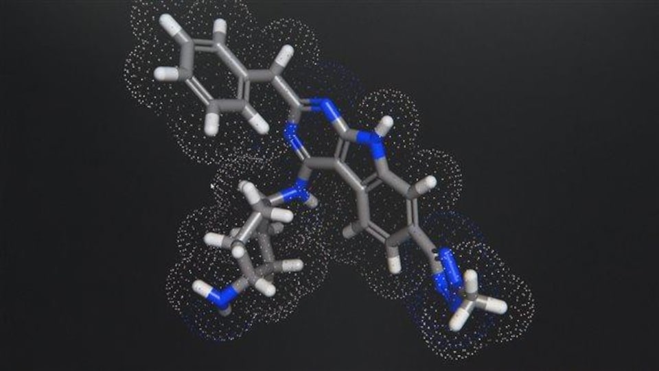 Représentation de la molécule UM 171. 