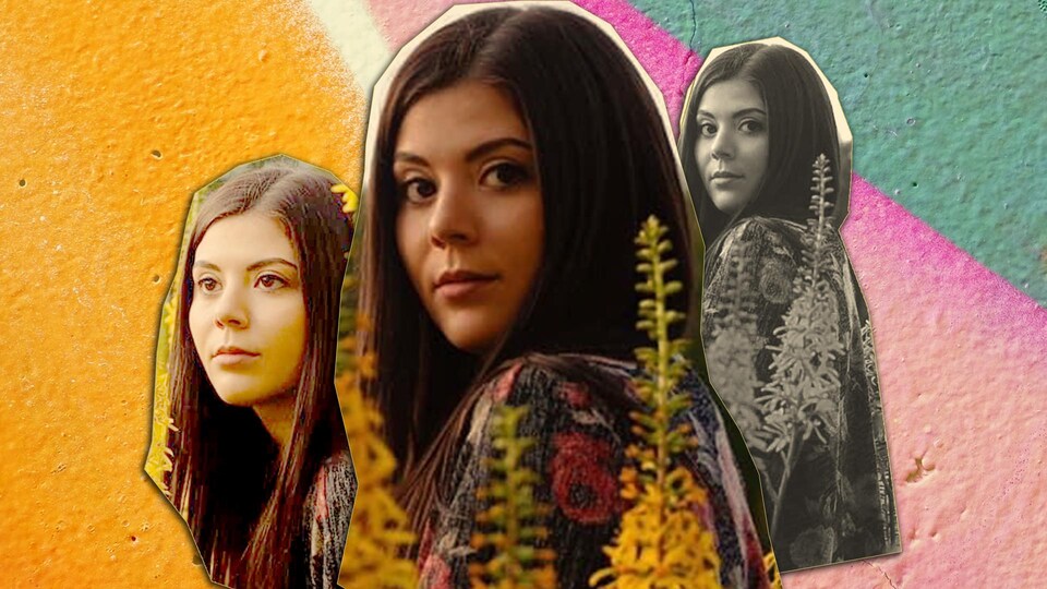 Montage graphique à partir d'une photo de Renelle Ray.