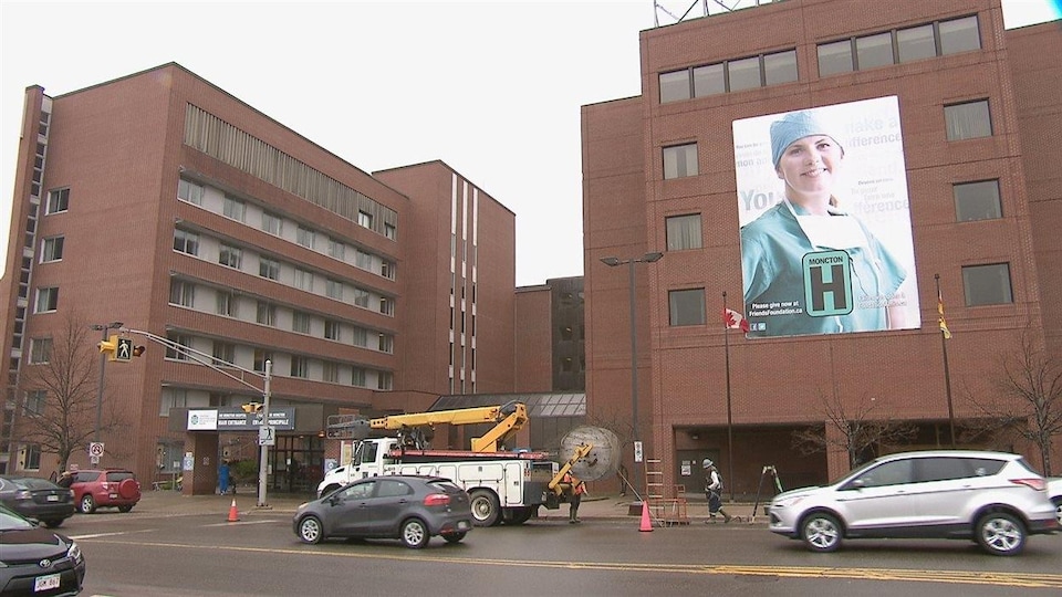 L'Hôpital de Moncton.