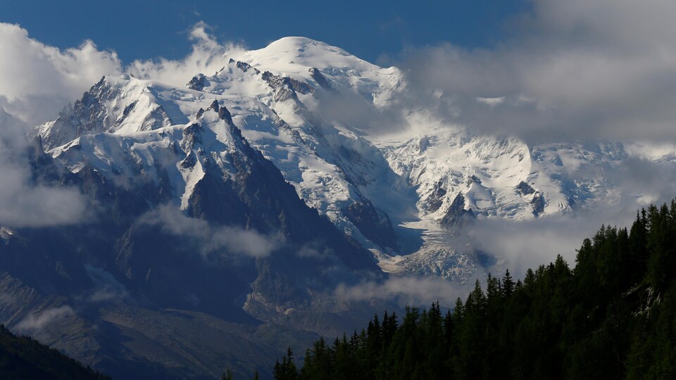Le massif du Mont-Blanc.
