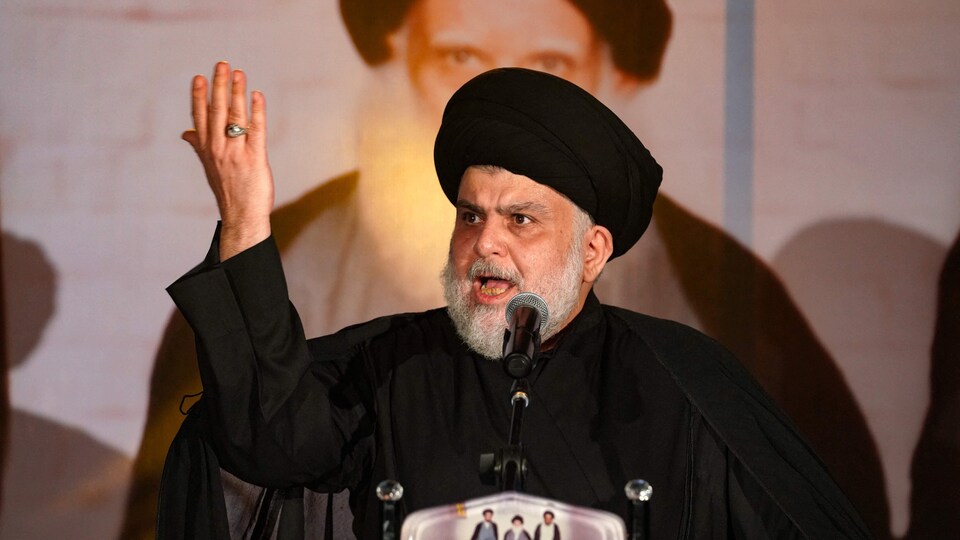 Le leader chiite Moqtada Sadr.