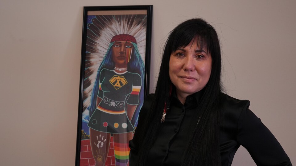 Portrait de Leah Gazan.