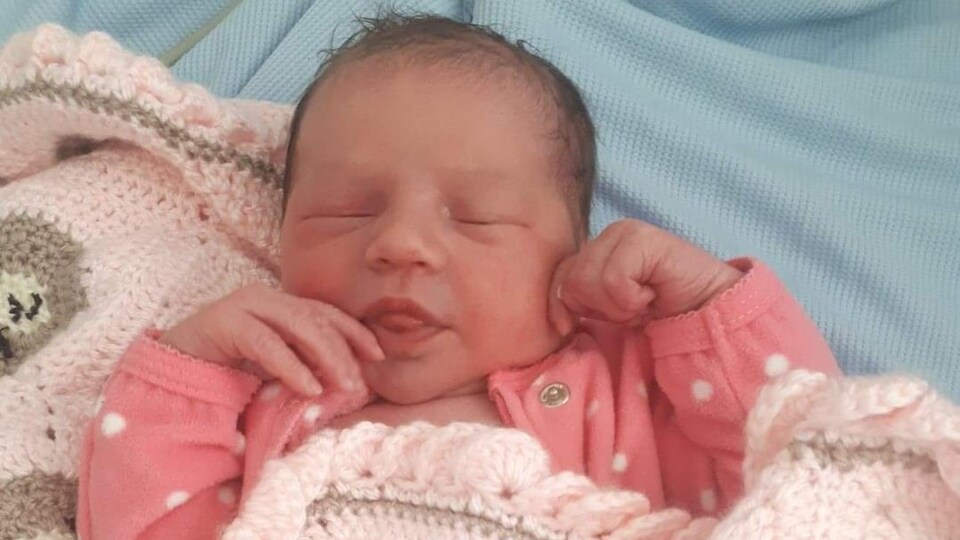 La Petite Morgane Premier Bebe De L Annee 19 En Mauricie Radio Canada Ca