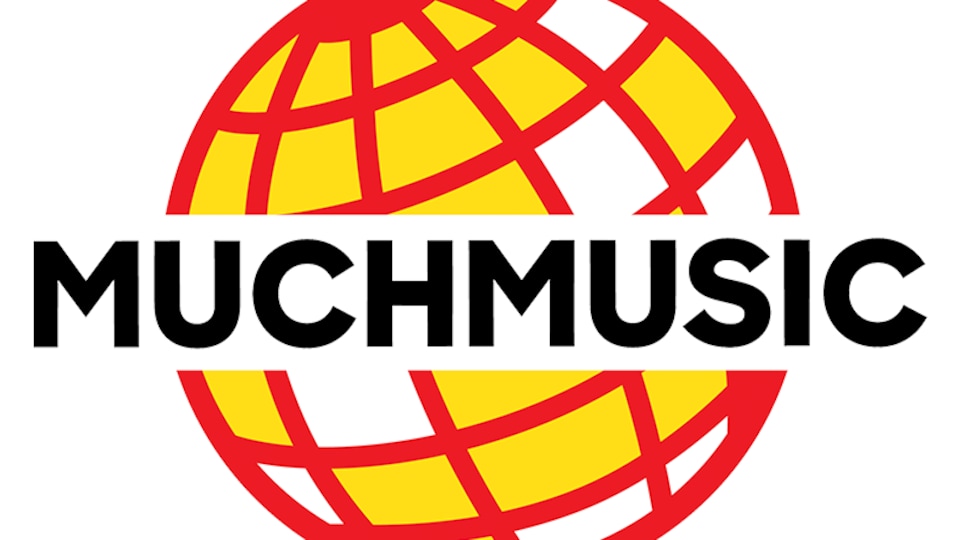 Logo rouge, jaune et noir de MuchMusic