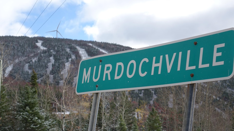 Murdochville, en plein cœur de la Gaspésie