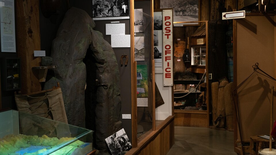 L'exposition permanente du musée régional de Sooke, sur l'île de Vancouver, le 11 août 2022.