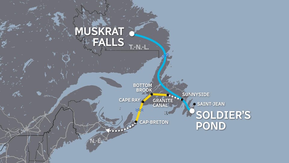 Essai final de transmission d’électricité réussi pour Muskrat Falls