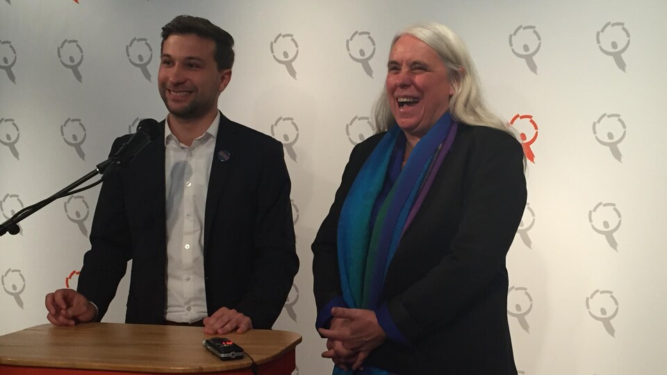 Gabriel Nadeau-Dubois et Manon Massé sont les nouveaux porte-parole de Québec solidaire.