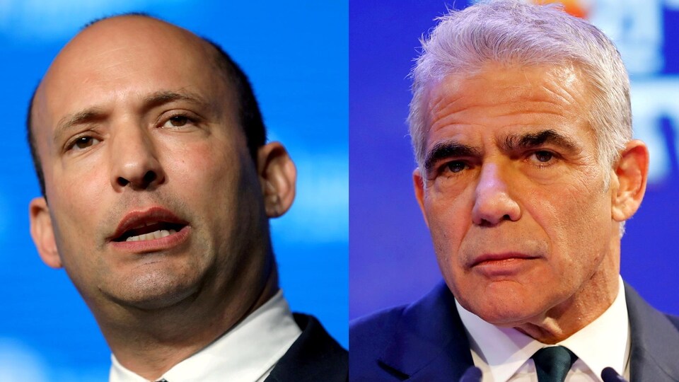Naftali Bennett et Yaïr Lapid.