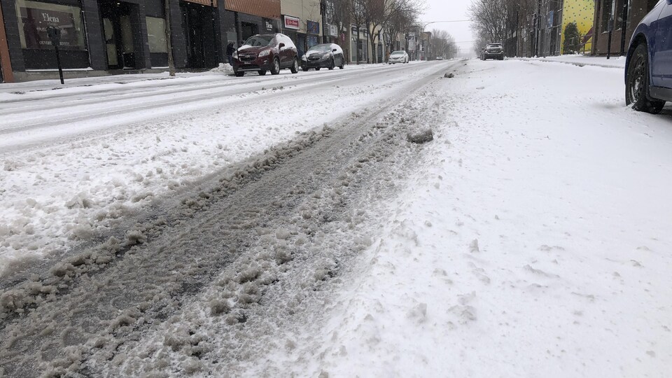 Jusqu'à 5 cm de neige sont attendus en Abitibi-Témiscamingue.
