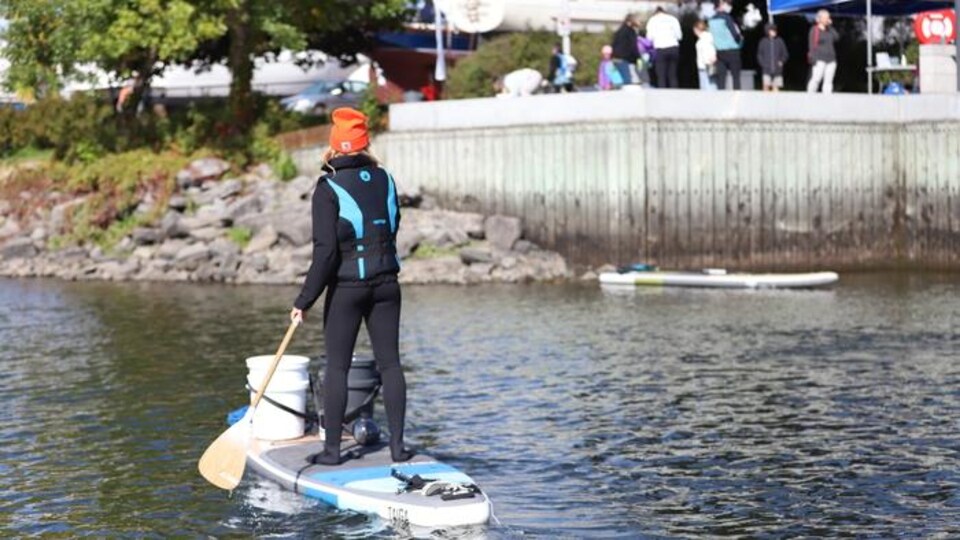 Deux Tonnes De Dechets En Moins Dans Le Fleuve Saint Laurent Radio Canada Ca