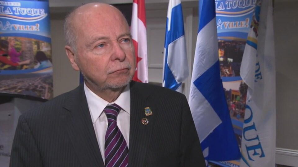 Le maire de La Tuque, Normand Beaudoin